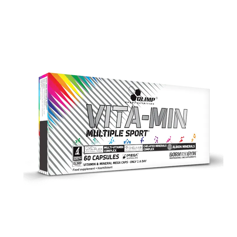 Vita-Min Multiple Sport Mega Caps® - Olimp Sport Nutrition | 60 Gélules
