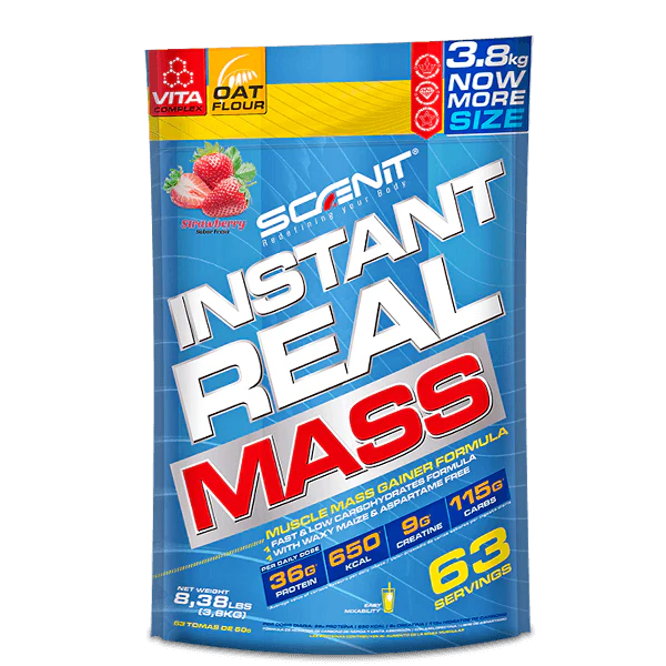 Instant Real Mass - Scenit Nutrition | 3,8kg