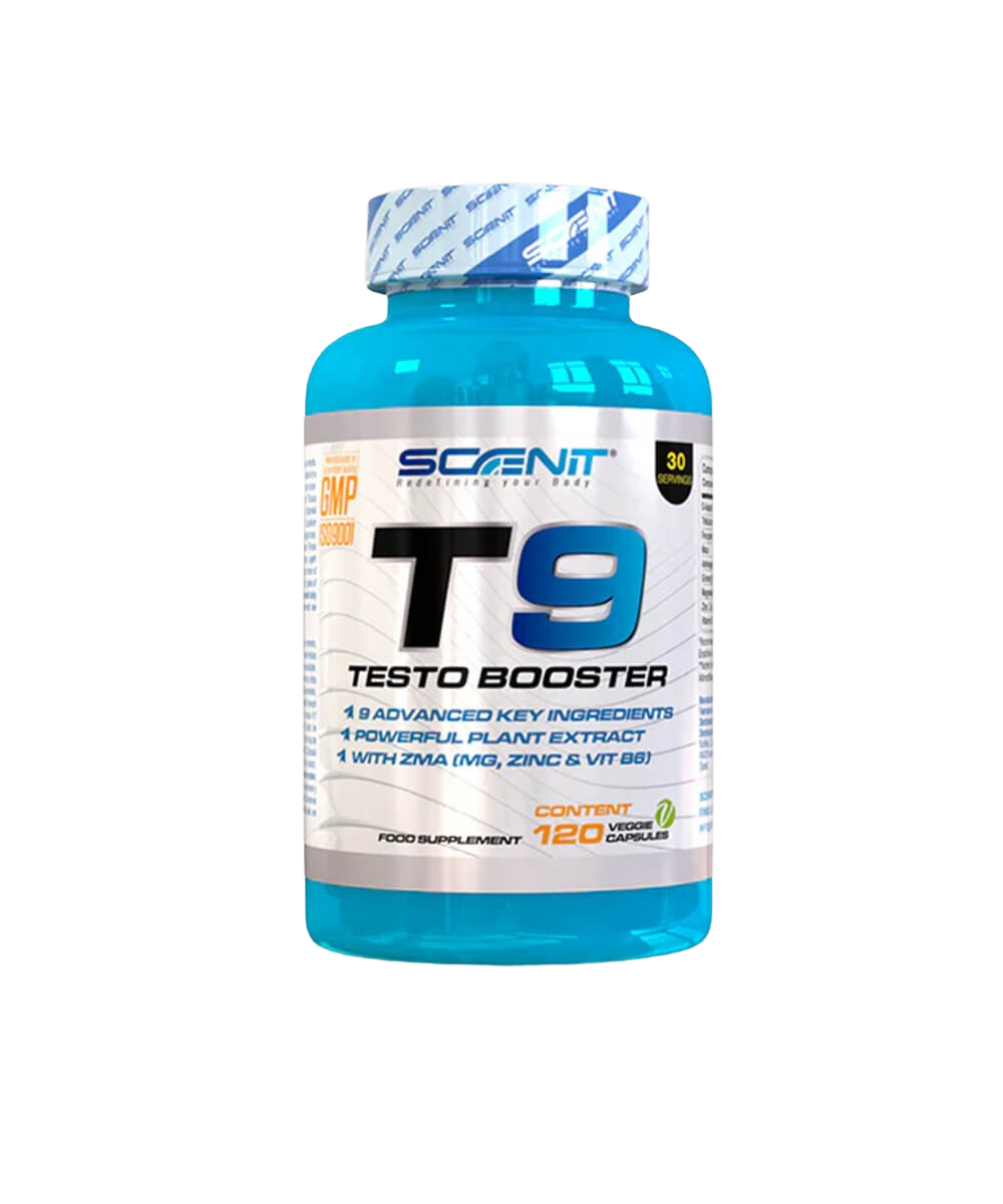 T9 Testo Booster - scenit nutrition | 120 caps — image 1