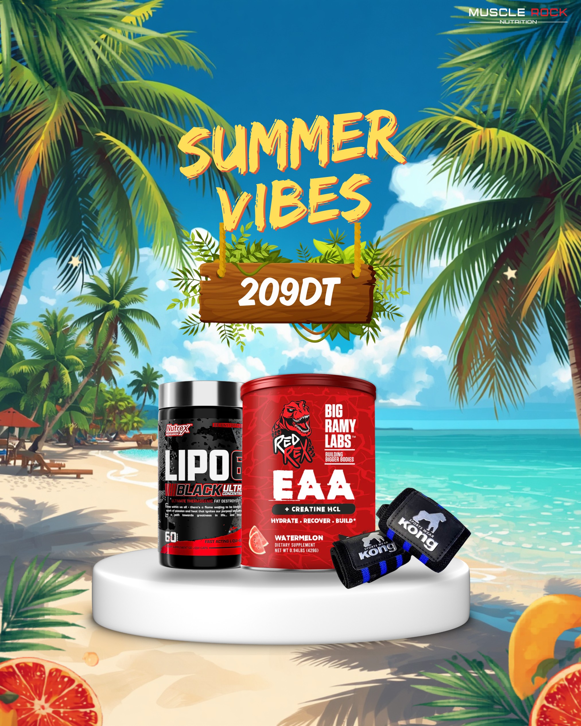 Lipo 6 Black + Red Rex EAA + Kong Wraps — image 1