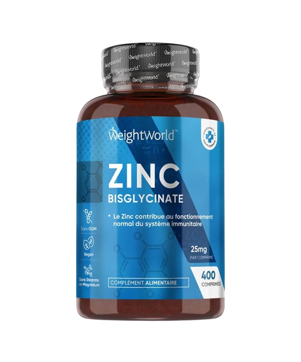 Bisglycinate de Zinc - WeightWorld | 400CAPS — image 1