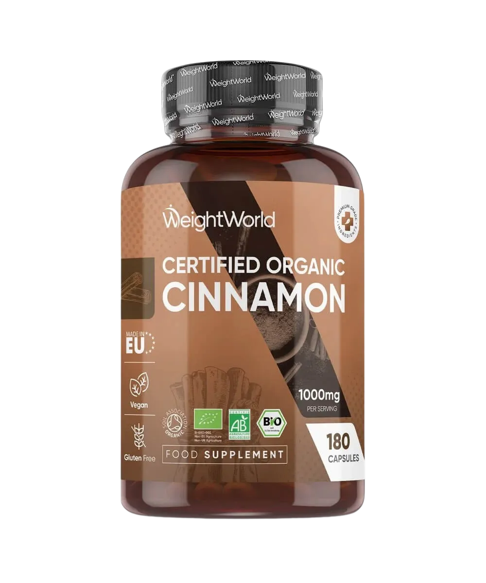 Organic Cinnamon - WeightWorld | 180CAPS — image 1