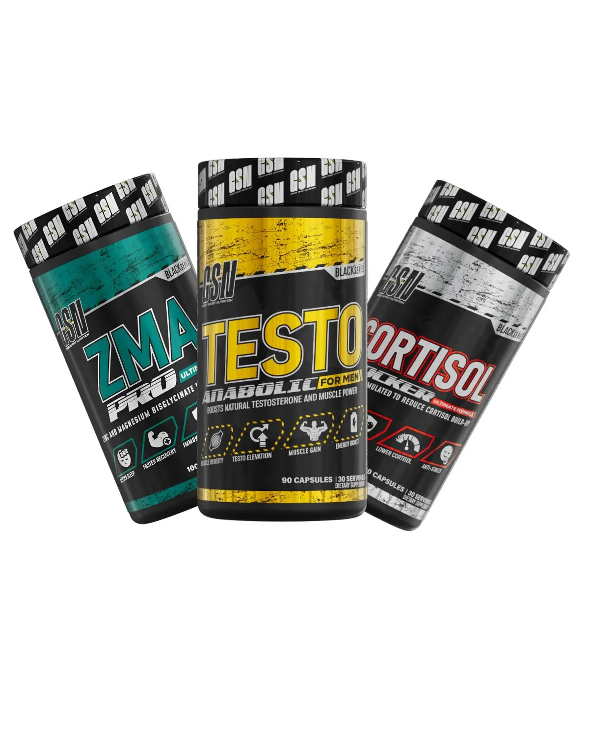 TESTO ANABOLIC+ZMA+CORTISOL BLOCKER GSN