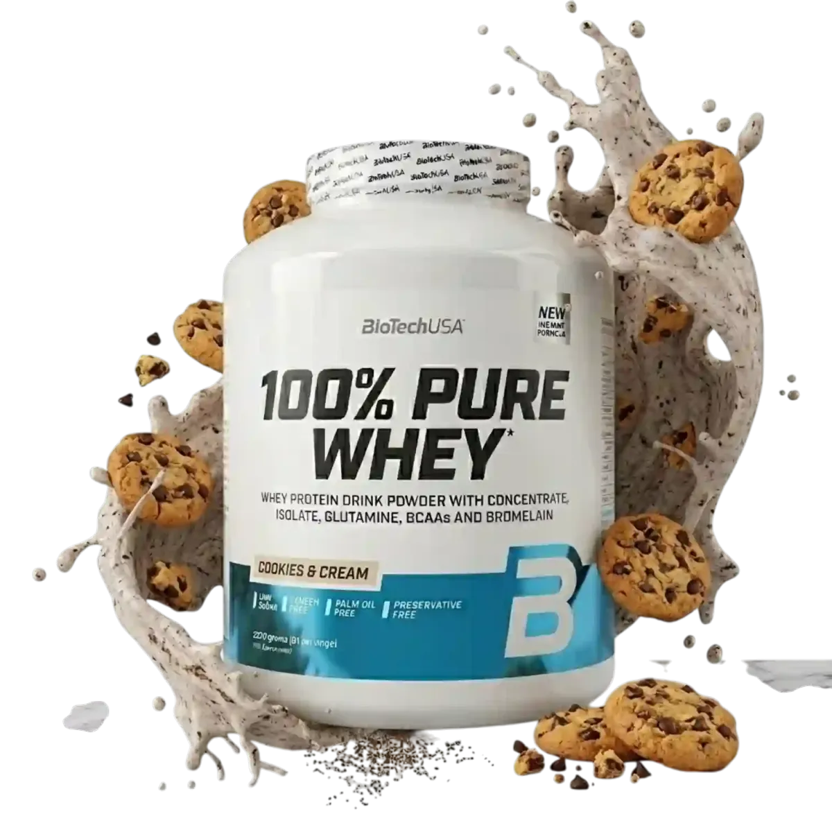 BioTechUSA 100% Pure Whey (2,27kg)