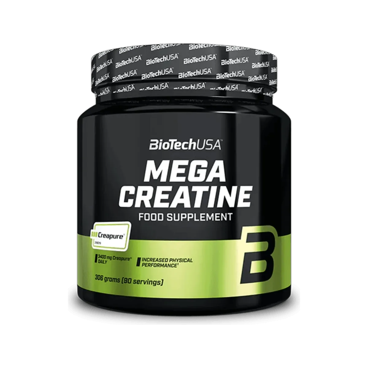 BioTechUSA Mega Creatine – Creapure® (306g, 90 doses)