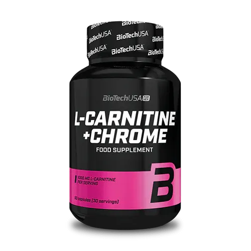 L-Carnitine + Chrome - 60 capsules